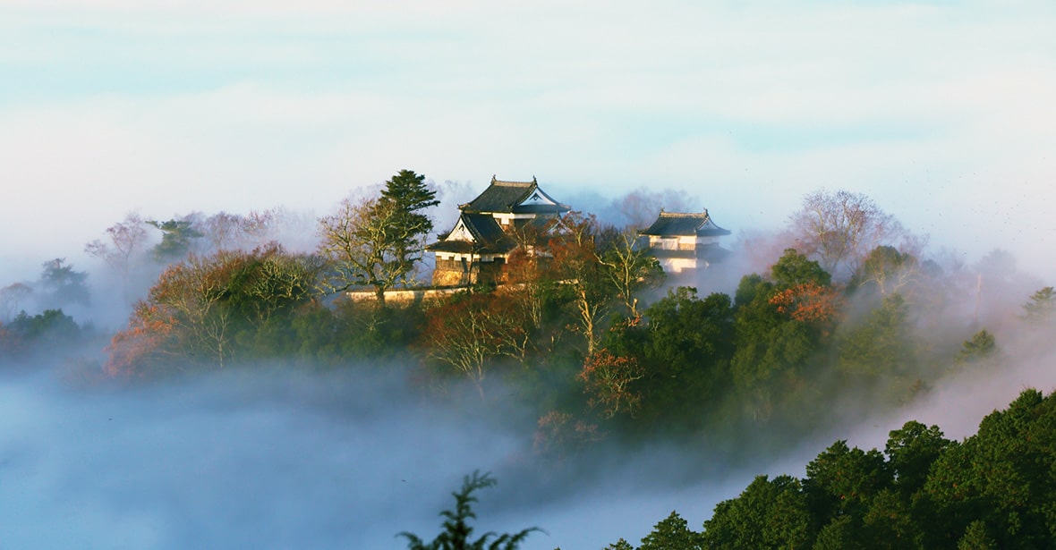 備中松山城写真